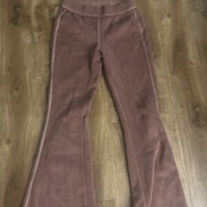 Urban Outfitters out from under suede flare comfy pants